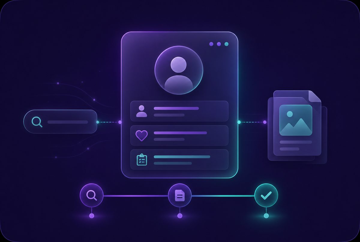 Patient admission, digital record and document flow in SEED